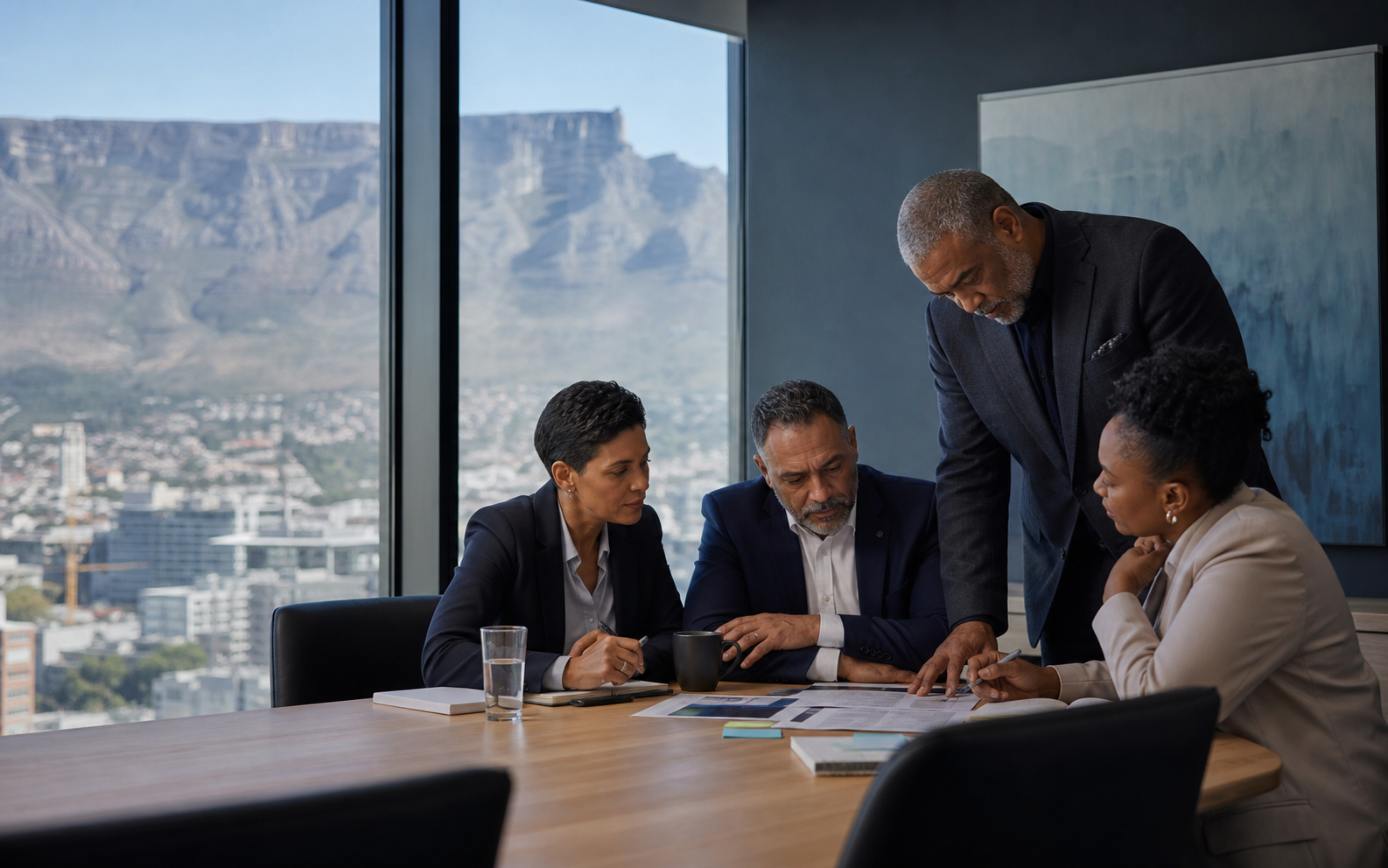 EOR South Africa specialists working together in Cape Town